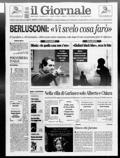 Il giornale : quotidiano del mattino